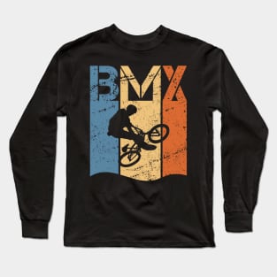 Bmx Bike For Motocross Sport Biking Fan Long Sleeve T-Shirt